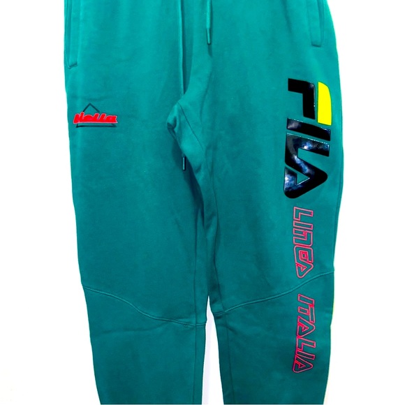 FILA - Green Sweatpants - Picture 5 of 10
